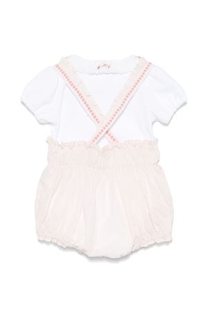 pink cotton salopette TARTINE ET CHOCOLAT KIDS | CA3707031